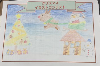 クリスマスイラストコンテスト店舗賞発表！！